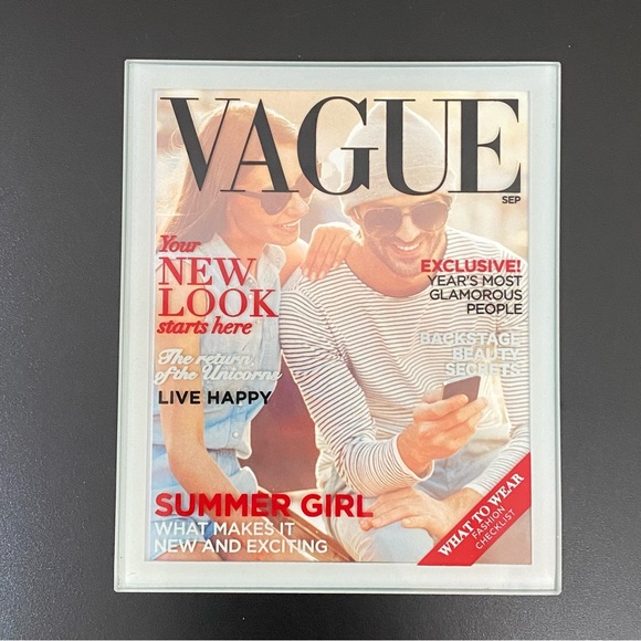 MUSTARD Celebrity Coasters for your Photos Tempered Glass Coaster Set - Picture 9 of 15